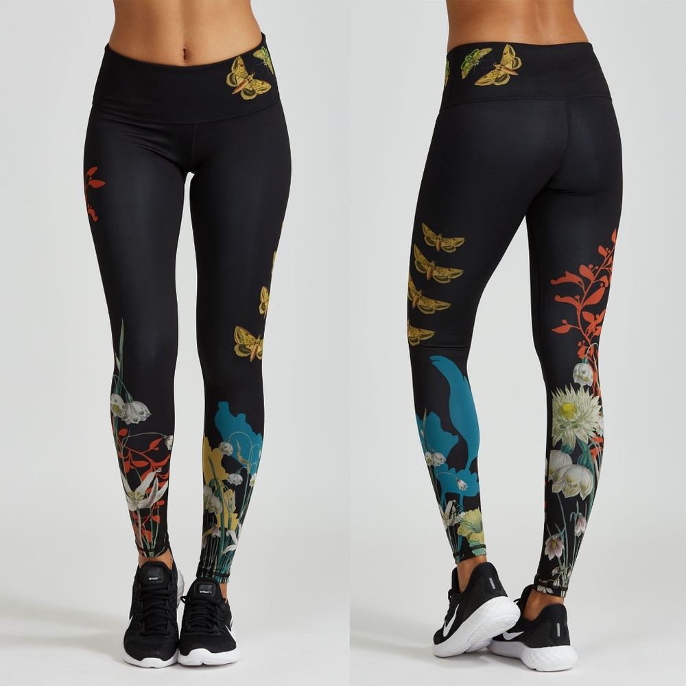 Noli Yoga Women Black Enchanted Leggings, XS-L NWT - Picture 2 of 8